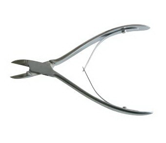 BR Surgical BR Surgical Nail Nipper Straight, Delicate, Narrow 4-1/2 Inch Stainless Steel - BR74-32911