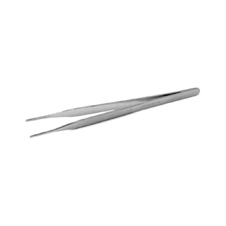 Medline - Tissue Forceps Adson 4-3/4 Inch Length Floor Grade Stainless Steel NonSterile NonLocking Thumb Handle Straight Serrated Tips - MDS10740