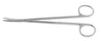 König - Dissecting Scissors Metzenbaum 7 Inch Length Surgical Grade Stainless Steel NonSterile Finger Ring Handle Curved Blunt Tip / Blunt Tip - MDS0828318