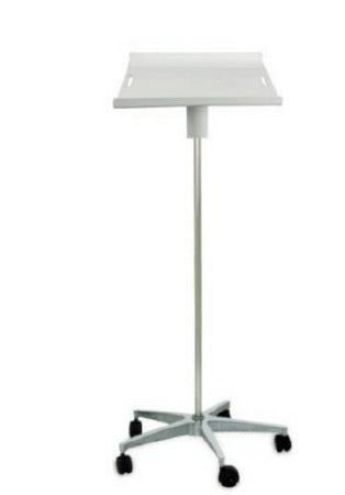 Newmatic Medical MRI Equipment Tray Aluminum, 5 Star Rolling Base 48 Inch - ES48