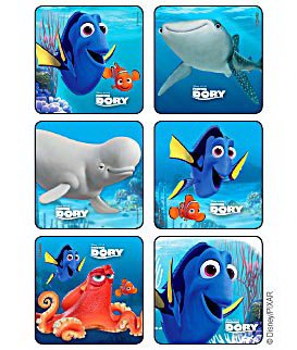 Medibadge Disney 75 Per Unit Finding Dory Scenes Sticker - 1647
