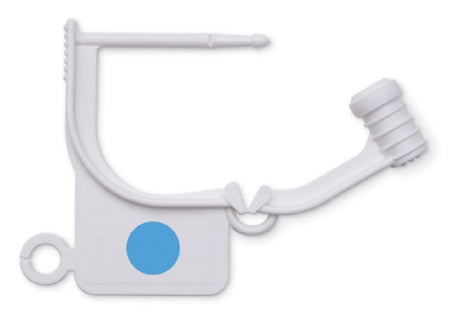 Key Surgical - Indicator Dot Locking Tag White Plastic 1 Inch - LS-100