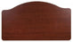 Graham-Field - Footboard Center Crown Style / T-Mold Edges Wild Cherry - F02T42B