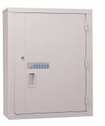 Lakeside Manufacturing - High Security Storage Narcotics Cabinet Steel 3 Shelves Electronic Lock / Key Lock Override - LHS-320