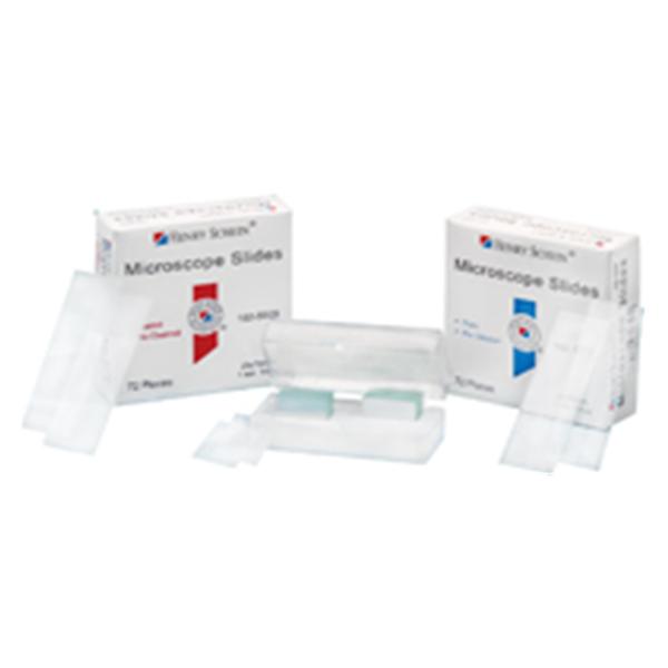 Henry Schein Plain Microscope Slide 3X1" Clear With Grounded Edges 72/Bx, 20 Bx/Ca - 101EHSI