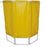 Mjm International - Portable Privacy Screen 51 Inch Width 21.25 Inch Length - 7003 BLU
