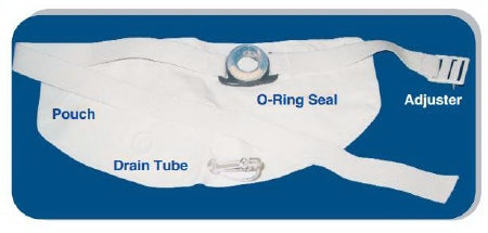 Nu-Hope Laboratories POUCH, URO W/MED-XTALL O RING & BELT RT SM - EV5010-0S1