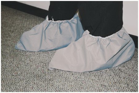 DuPont ProShield - Shoe Cover One Size Fits Most Ankle High Nonskid Sole Gray NonSterile - 19715317
