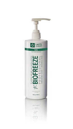 Performance Health Biofreeze Professional Topical Pain Relief 5% Strength Menthol Topical Gel 32 oz. - 13429