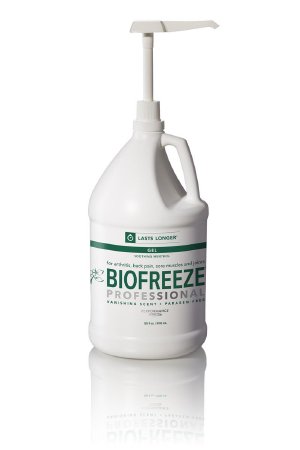 Performance Health Biofreeze Professional Topical Pain Relief 5% Strength Menthol Topical Gel 1 gal. - 13433