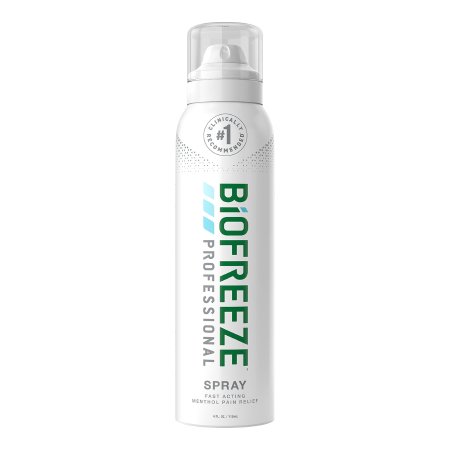 Biofreeze Professional 360° - Topical Pain Relief 10.5% Strength Menthol Spray 4 oz. - 13422