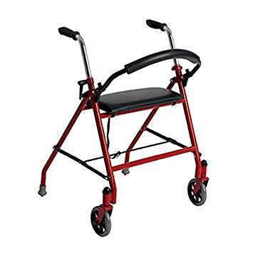 Drive Medical Drive 2 Wheel Rollator drive Red - 1239RD