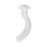 Portex - Oropharyngeal Airway Berman 80 mm Length White Small Adult - 100/324/080