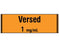 Shamrock - Drug Label Anesthesia Label Versed 1mg/mL Orange 1/2 X 1 Inch - SA-215