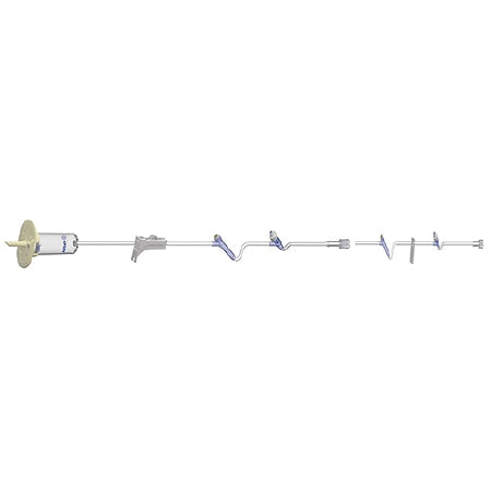 Amsino International AMSafe Administration Set 10, 15 or 60 Drops / mL Drip Rate 91 Inch Tubing 2 Ports - D38302