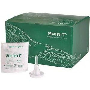 Spirit1 - Male External Catheter Self-Adhesive Seal Hydrocolloid Silicone X-Large - 35305