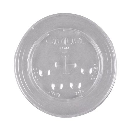 Solo - Lid Clear Straw-Slot Lid - 668NS