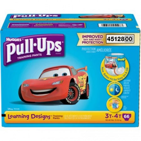 Kimberly Clark Pull-Ups Learning Designs Toddler Training Pants Pull On 3T to 4T Disposable Heavy Absorbency - 45141