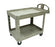 Saalfeld Redistribution 4520-88 Series Utility Cart 25.9 X 33.2 X 45.2 Inch 2 Shelves Beige - FG452088BEIG