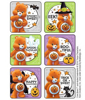 Medibadge Disney 75 Per Unit Care Bears - Trick Or Sweet Sticker - F2076P
