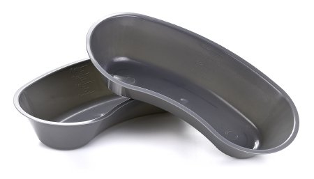McKesson McKesson Emesis Basin Graphite 16 oz. Plastic Single Patient Use - 56-80327