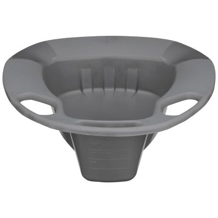 McKesson - Stackable Bedpan Graphite 2 Quart / 1893 mL - 56-80245