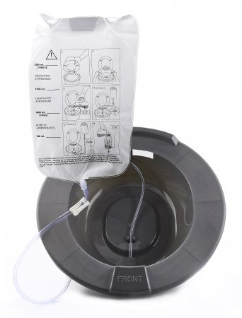 McKesson McKesson Sitz Bath Round Graphite Plastic - 56-80102