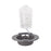McKesson - Sitz Bath Round Graphite Plastic 2000 mL Bag Graduated, 500 mL Increments up to 2000 mL - 56-80102
