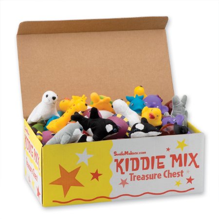 Smilemakers  60 Toys Per Unit Kiddie Mix Toy Chest Various Toy Sizes - KMTC