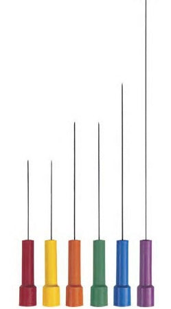 Natus Medical TECA ELITE EMG Electrode TECA Elite 25 mm X 26 Gauge Coated Stainless Steel Monopolar Needle Disposable Sterile - 902-DMG25-S