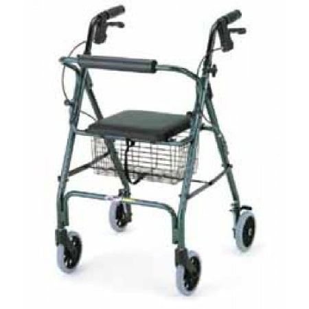 Nova Ortho-Med GetGO Classic Walker Aluminum Frame 300 lbs. Weight Capacity 32-1/4 to 36-1/2 Inch Height - 4202CGN
