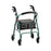 GetGO Classic - 4 Wheel Rollator Green Adjustable Height / Folding Aluminum Frame - 4202CGN