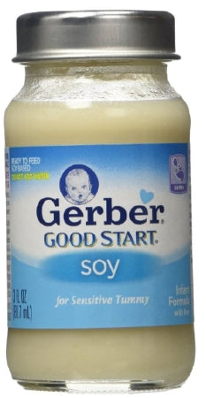 Nestle Healthcare Nutrition Gerber Good Start Soy Infant Formula 3 oz. Nursette Bottle Ready to Use - 5000035359