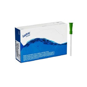 Wellspect Healthcare LoFric Primo Urethral Catheter Coude Tip Hydrophilic Coated PVC 14 Fr. 16 Inch - 4151440