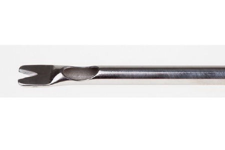 Shippert Medical Technologies Reinjection Cannula 30 cm, 4 mm Diameter One Hole, V Type, Stainless Steel, Autoclavable, Luer Lock - 3-C-1HV-4X30