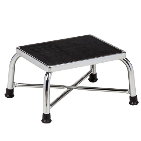 Clinton Industries STOOL, STEP BARIATRIC X-BRACE CHROME 14 1/4" - T-6142