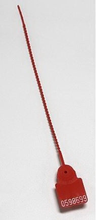 Capsa Solutions Tamper Evident Seal Numbered Red - 2419