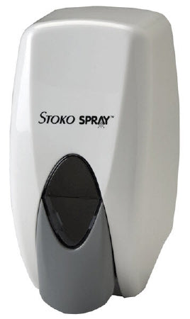 Deb Stoko Spray Skin Care Dispenser White Plastic Push Bar 400 mL Wall Mount - PN55010512