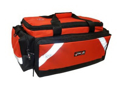 Med-Tech Resources MTR Elite Trauma Bag Orange Medium: 11.50 X 13.75 X 25.25 Inch, Large: 11.50 X 15.75 X 25.50 Inch - TR-14031OR