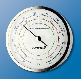VWR Traceable - Dial Barometer Ambient Sensor Wall Mount Does Not Require Power - 15551-024