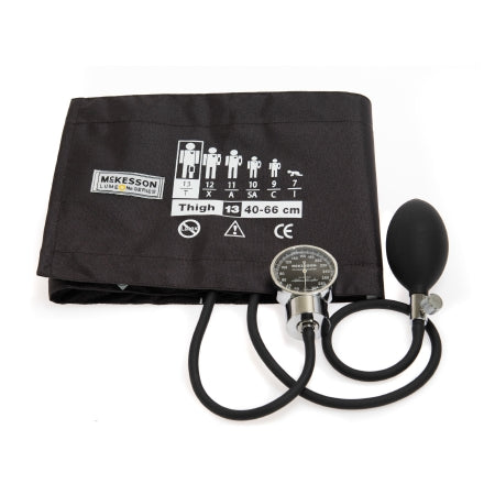 McKesson McKesson LUMEON Aneroid Sphygmomanometer Pocket Style Hand Held 2-Tube Adult Size Thigh - 01-700-13TBRG