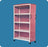 IPU Value Line 4 Shelf Linen Cart 3TW Caster 65 lbs. - VL LC4 L