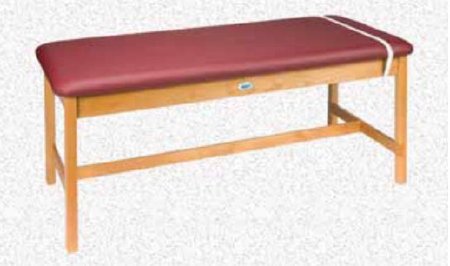 Galaxy Enterprises 1989 Series H-Brace Treatment Table Fixed Height - 198927H-RB