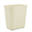 Rubbermaid - Fire-Resistant Trash Can 7 gal. Rectangular Beige Fiberglass Open Top - RCP254300BG