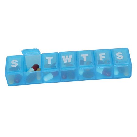 EZY Dose Classic Weekly - Pill Organizer Large 7 Day 1 Dose - 02571567006
