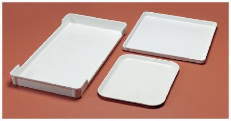 Fisher Scientific Multi-Purpose Tray and Pan 1.25 X 19.5 X 19.5 Inch, White, -51 to 121°C Temperature - 15-239-15