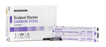 McKesson McKesson Surgical Blade Carbon Steel Size 15 Sterile Disposable Individually Wrapped - 1635