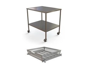Single Cabinet Model SWC243024, SWC243036 - Single Cabinet Mobile Stand For Blanket Warmer - MS2430