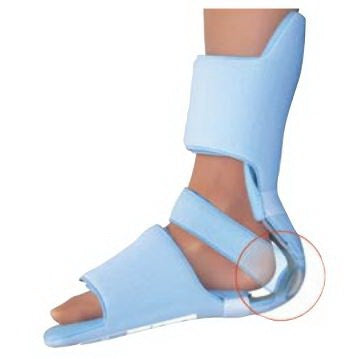 BSN Medical FLA HealWell Soft Ease Multi-AFO / Heel Suspender Small/Medium, 4 to 9 US Mens Shoe Size, 5 to 10 US Womens Shoe Size Blue - 58-240400