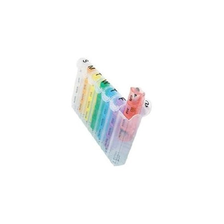 Jobar International Pop-up Weekly Pill Organizer 7 Day 4 Dose - RET6548